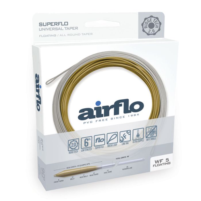 Airflo Superflo Universal Taper All Round Taper Floating Fly Line