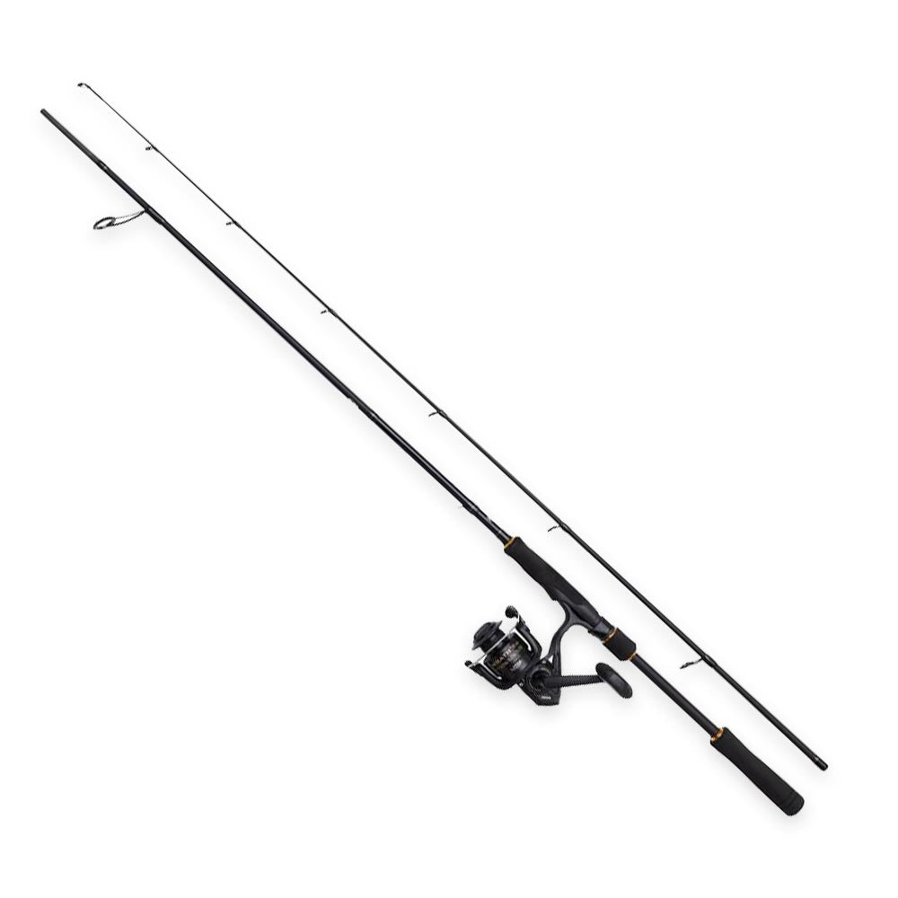 PENN Wrath II Labrax Spinning Combo - Sea Fishing Rod & Reel Combo - 7ft6 | 15-40g