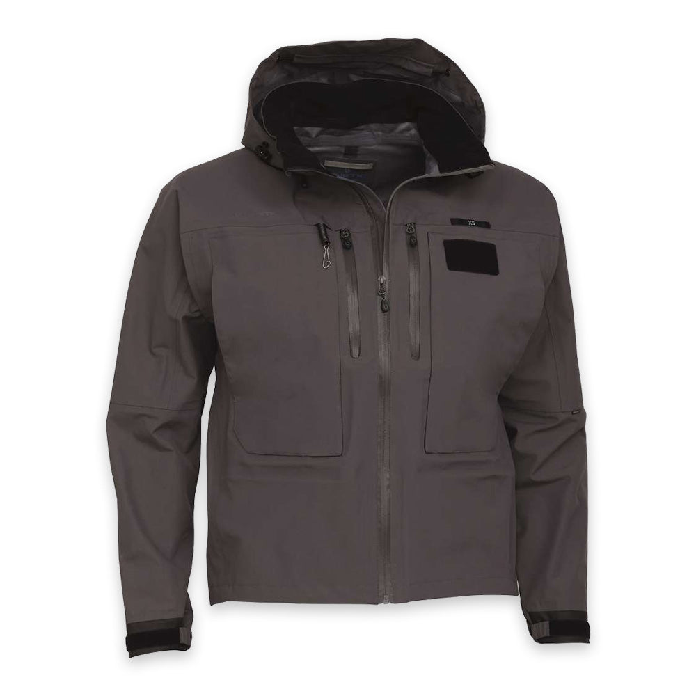 Kinetic X5 Fishing Jacket 100% Waterproof Fishing Jacket - Carbon Stone