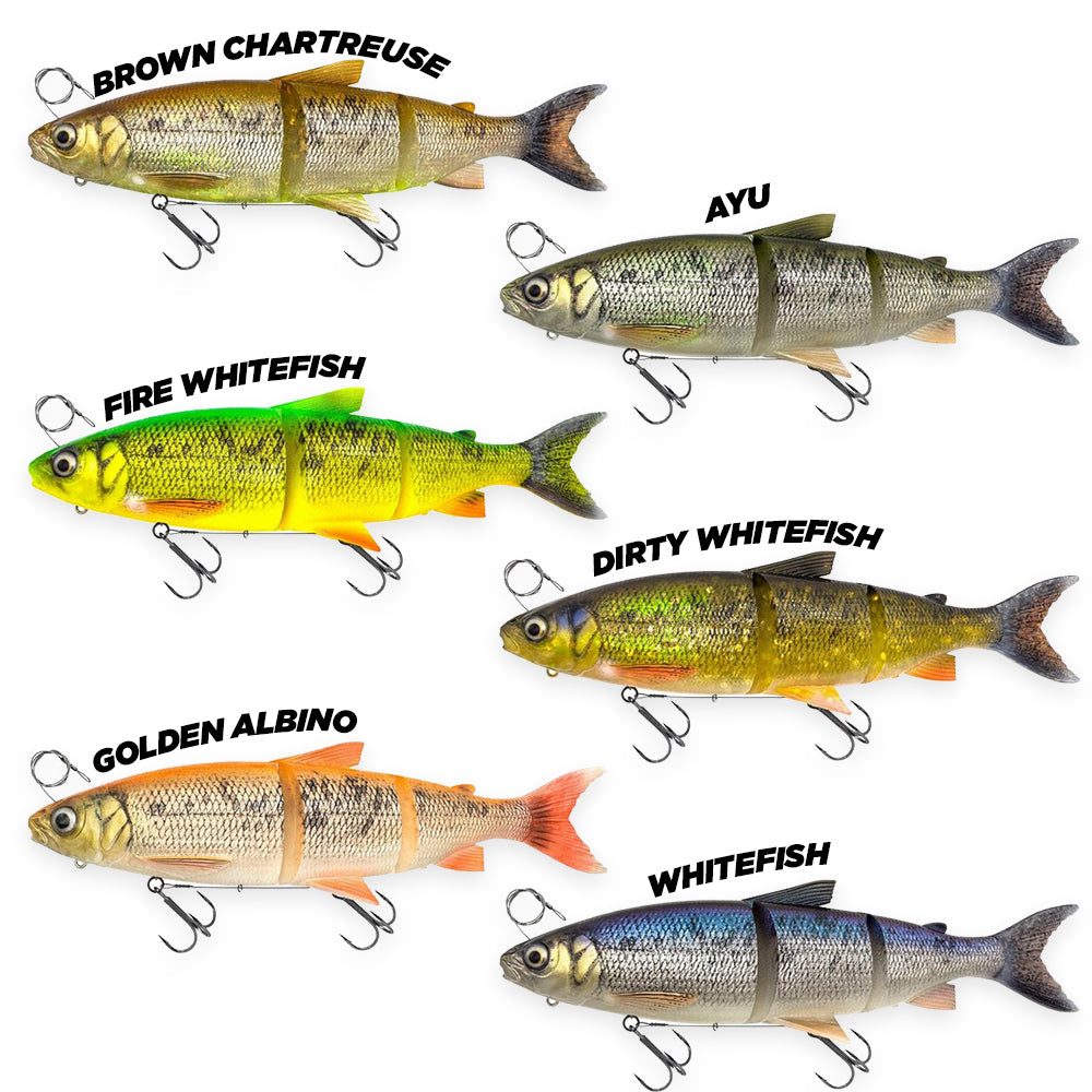 Savage Gear 3D Line Thru Whitefish Lure - 17cm / 22cm / 27cm