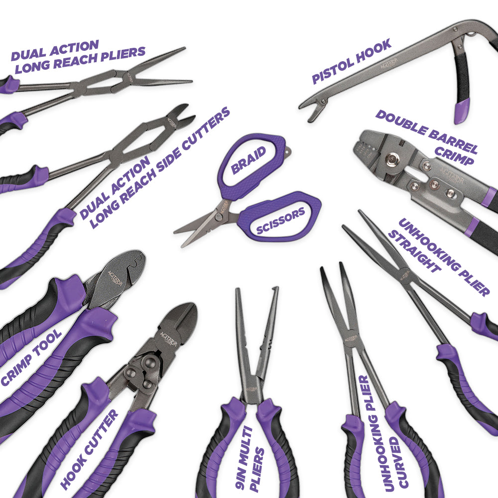 Rapala Combo Pack (Pliers/Forceps/Scale & Clipper/Sheath)