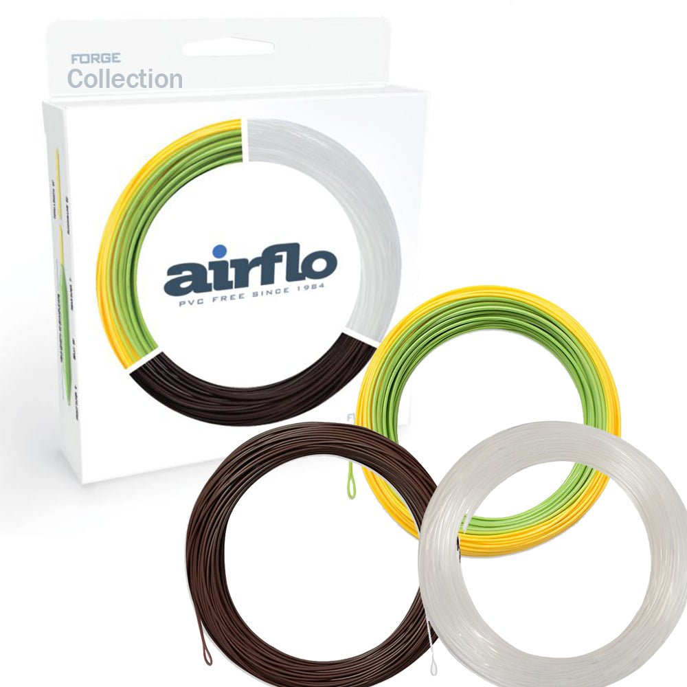 Airflo Forge Collection Fly Lines - Floating | Clear | Intermediate - 3 Pack