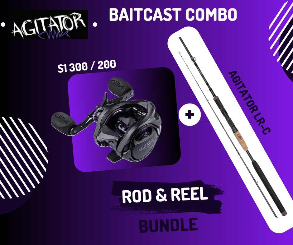 Wychwood Agitator Baitcast Combo - Rod & Reel