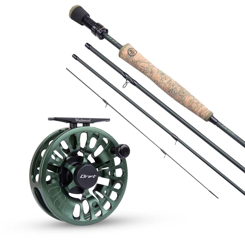 drift fishing reels Wychwood Drift Fly Rod & Reel Combo