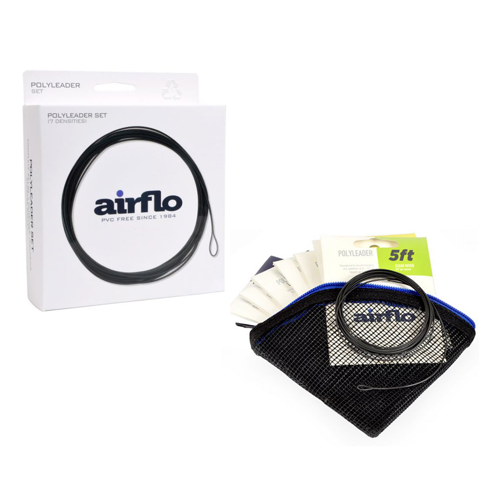 Airflo Salmon 5Ft Polyleader Set With Free Wallet