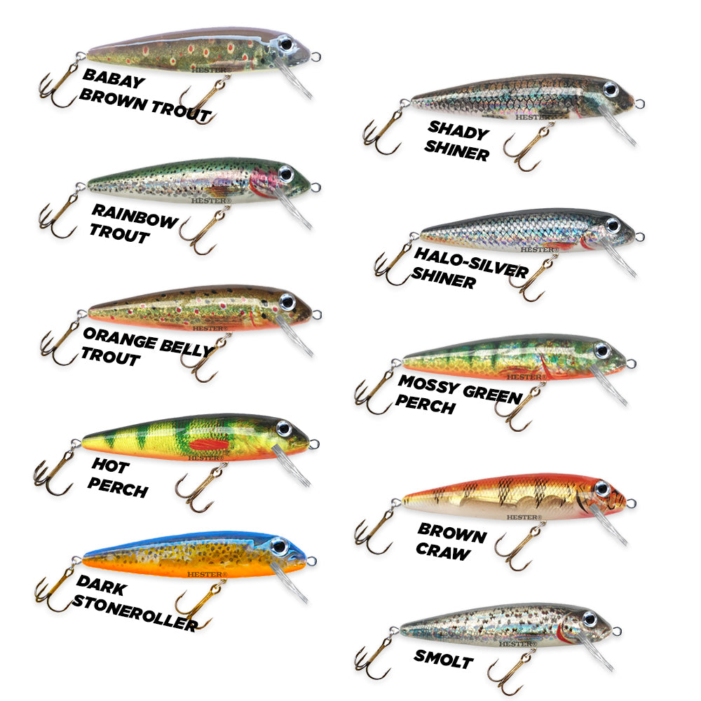 Hester Mad Minnow Fishing Lures 7cm/8g