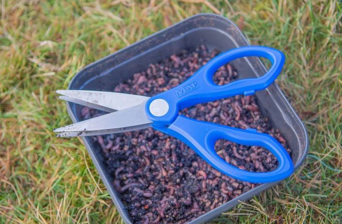 Map Chop Worm Double Blade Scissors