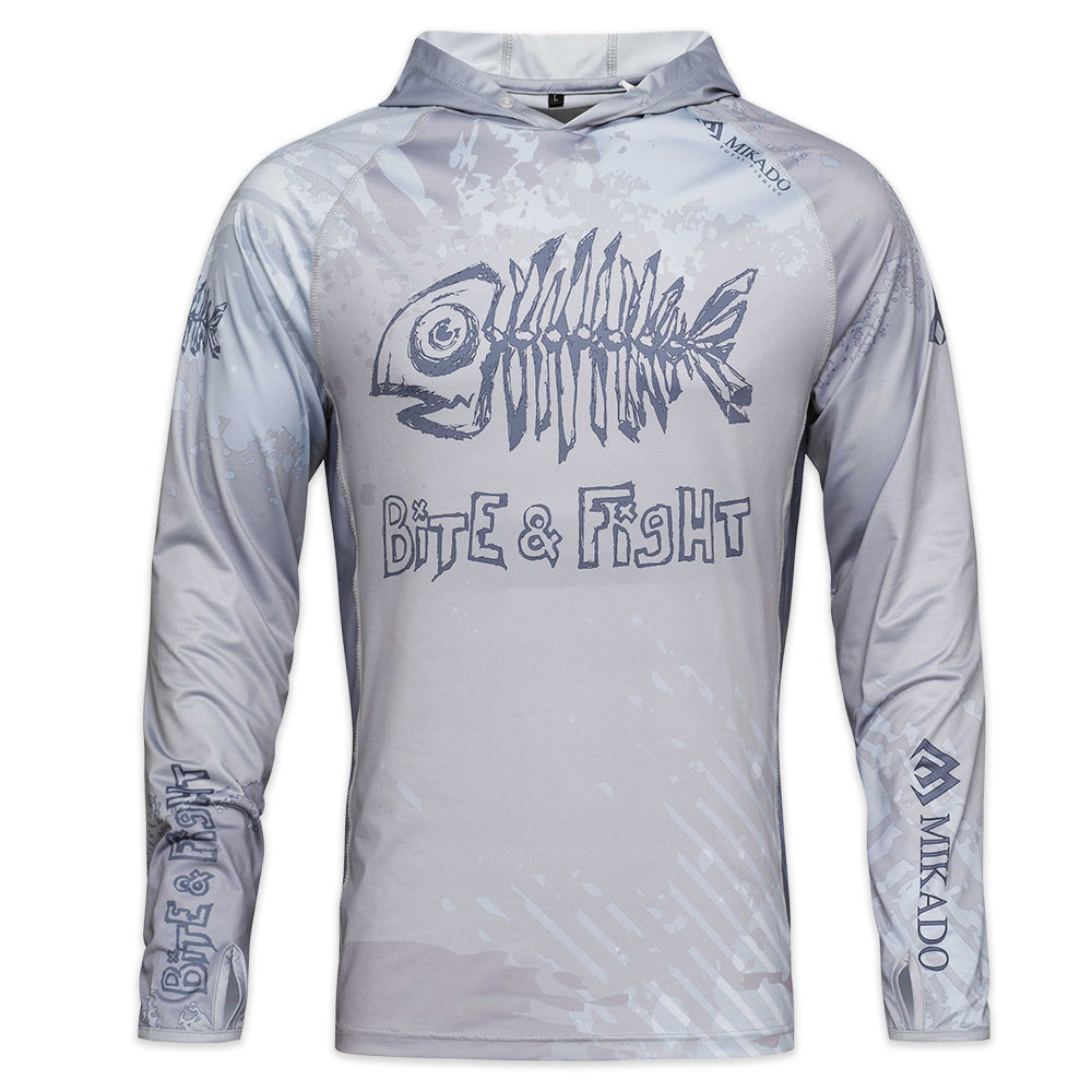 Mikado Long Sleeve Fishing Hoodie - With UPF Filter