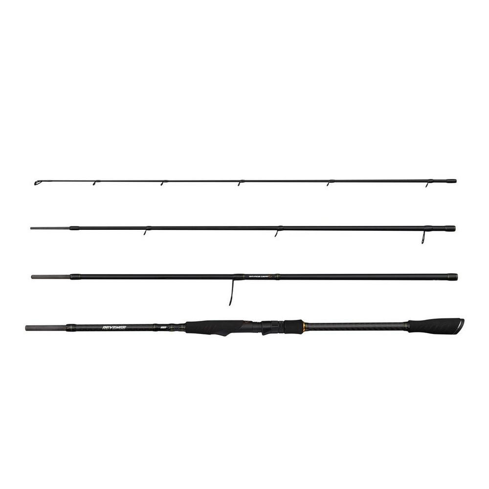 Savage Gear Revenge SG2 Medium Game Travel Spinning Rod - 4pc Travel Fishing Rod