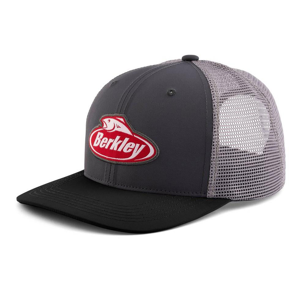 Berkley Performance Trucker Fishing Cap - Black Charcoal Berkley Fishing Hat