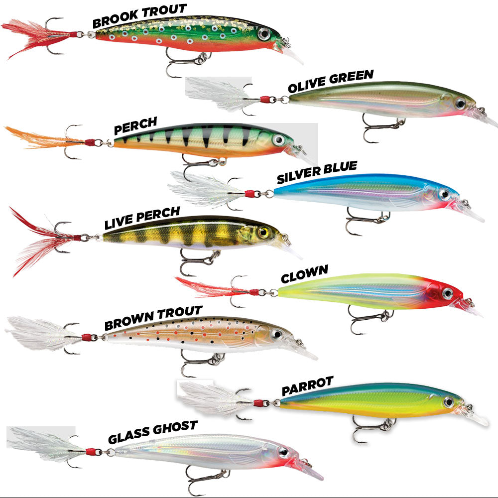 Rapala X-Rap Minnow Fishing Lures 6cm / 8cm
