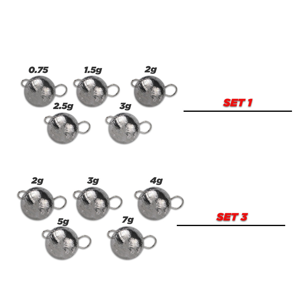 Mikado Tungsten Cheburashka Sinker Weights