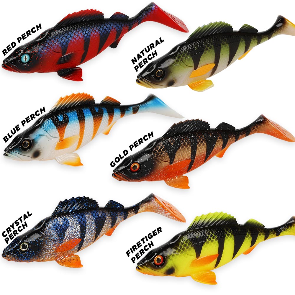 Mikado MFT Perch Soft Predator Fishing Lure - 16cm / 21cm