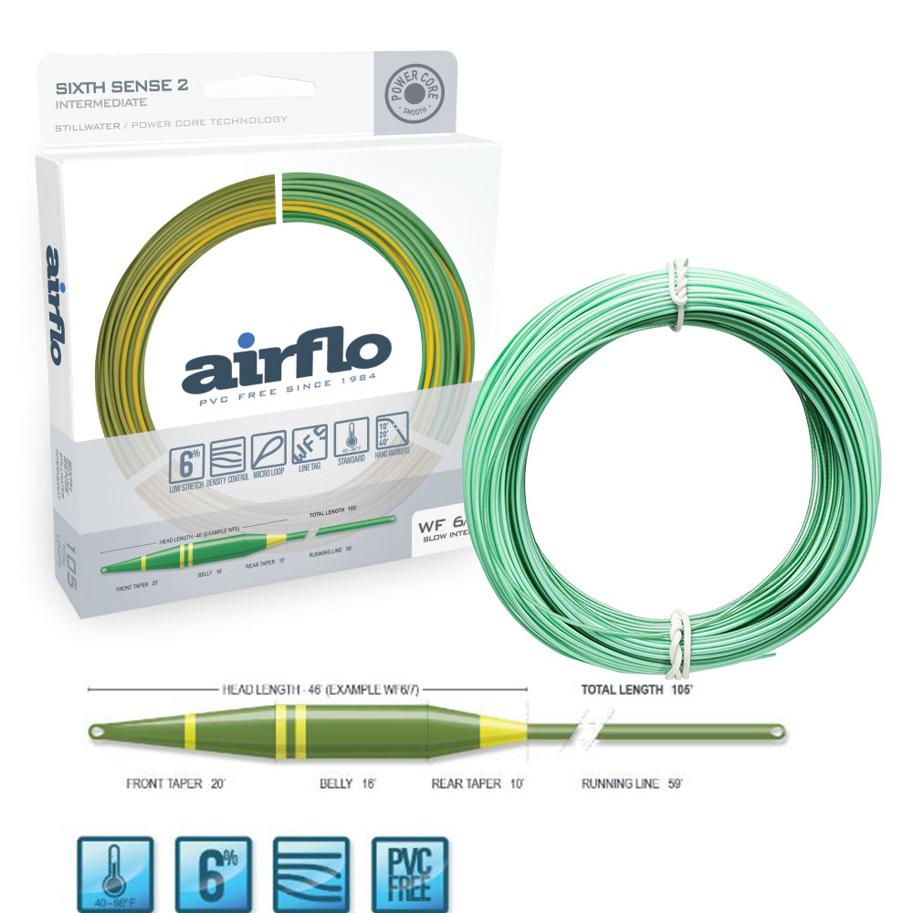 Airflo Sixth Sense 2 Fast Intermediate Fly Line