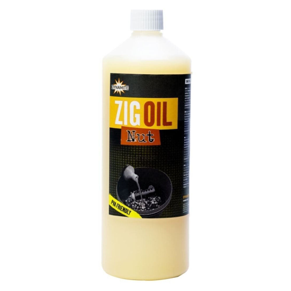 Dynamite Bait Zig Oil Nut Liquid Additive Attractant 1ltr
