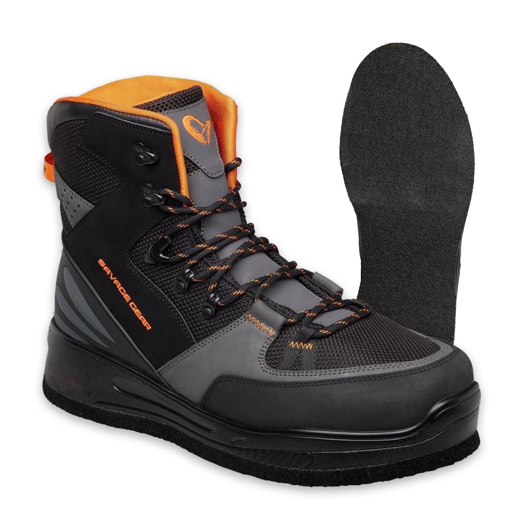 Savage Gear SG8 Felt Wading Fishing Boots - Felt Sole