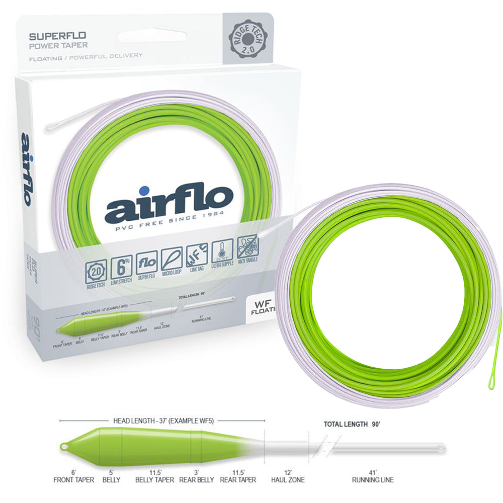 Airflo Superflo Power Taper Floating Fly Line