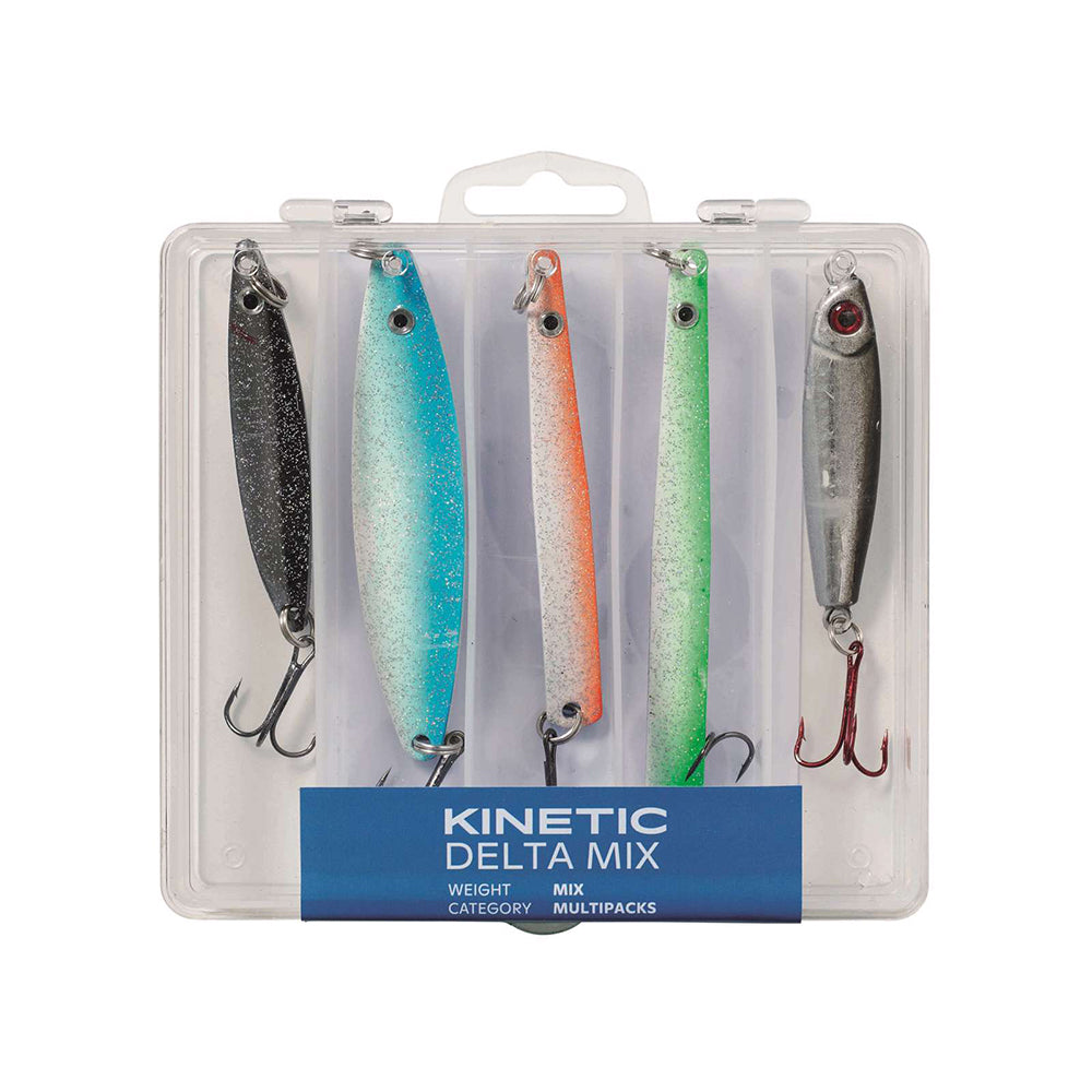 Kinetic Delta Sea Lure Mix 5pcs