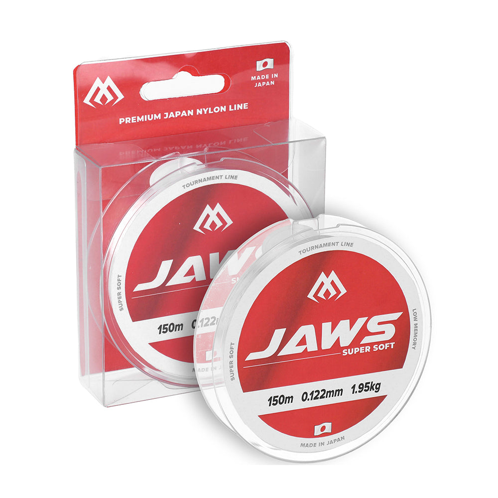 Mikado Jaws Super Soft Mono Tournament Fishing Line 150m