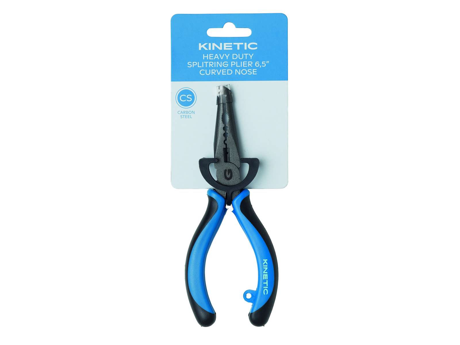 Kinetic CS Heavy Duty Split Ring Plier - 16cm Curved Nose Fishing Pliers