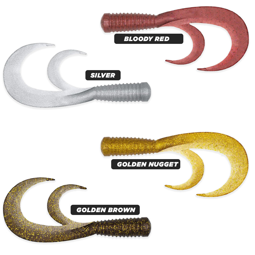 Blackbay Blacktail Rooster Tail 22cm | 70g - Blackbug Beetle Spare Tail