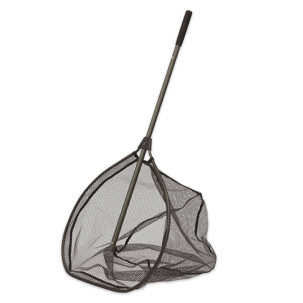 Kinetic Zander Fishing Net Medium - Extendable Rubber Mesh Fishing Net