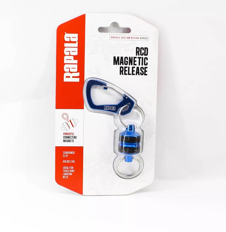 Rapala RCD Magnetic Release Carabiner Clip - Blue