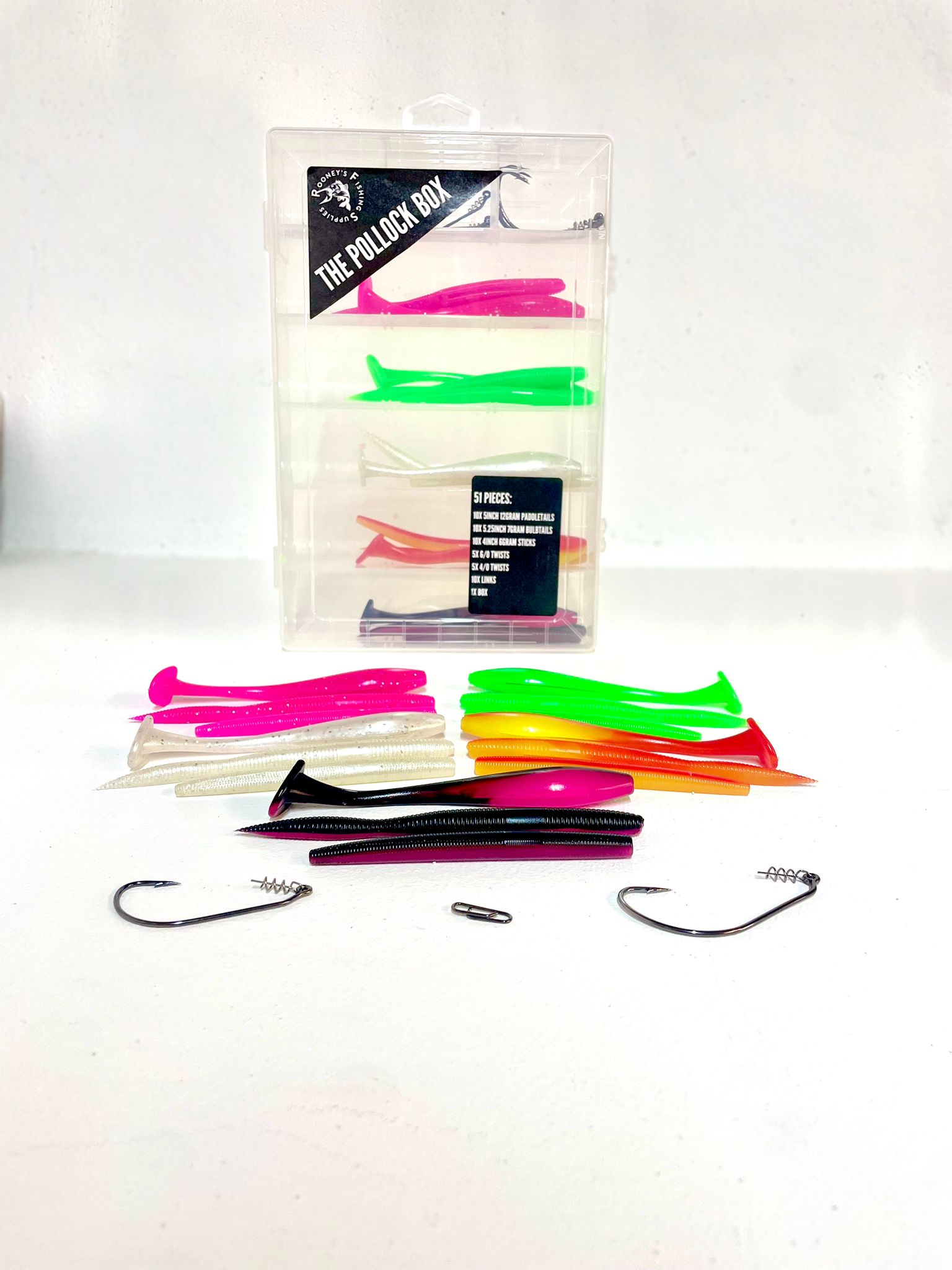 Rooney's Pallock Fishing Box 51pc