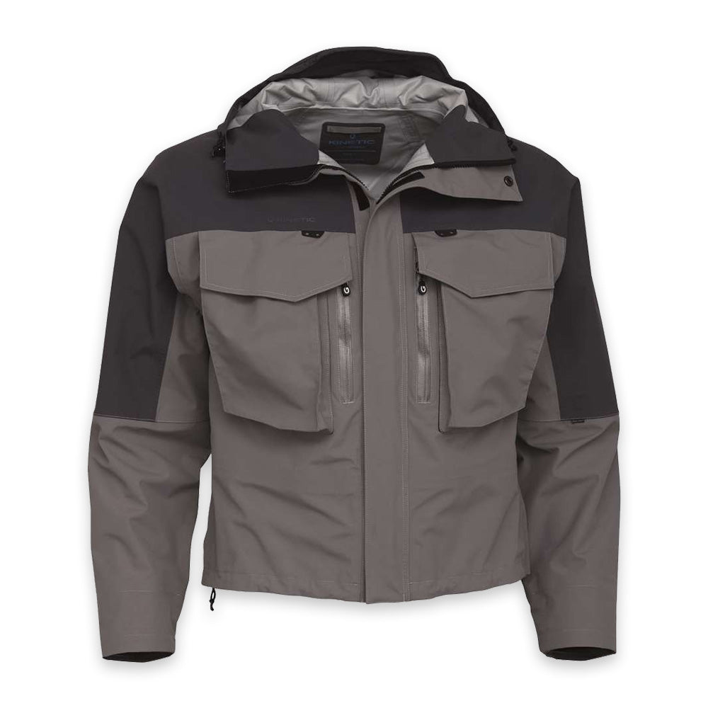 Kinetic X3 Fishing Wading Jacket - 100% Waterproof Wading Jacket