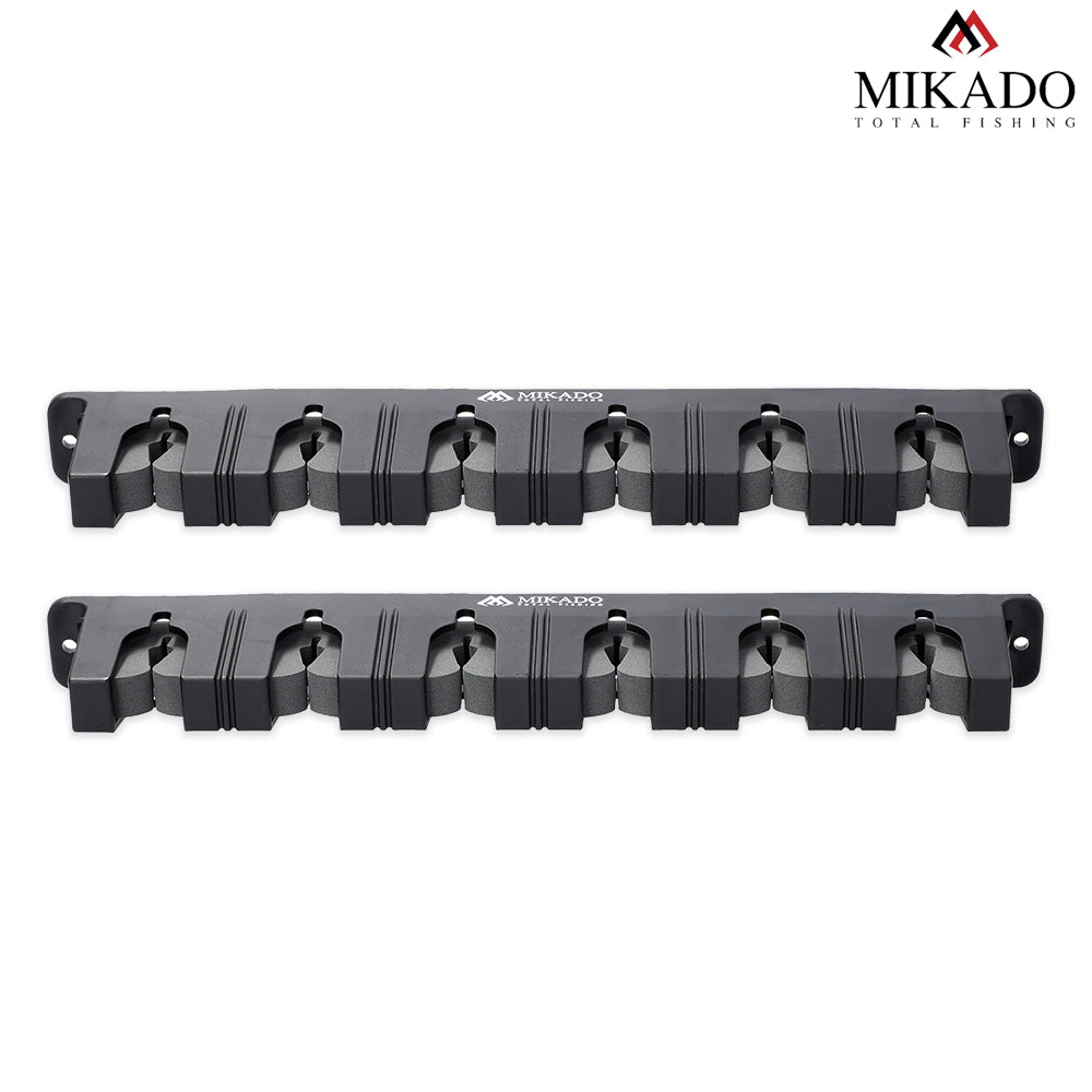 Mikado Horizontal Fishing Rod Holder - Holds 6 Rods