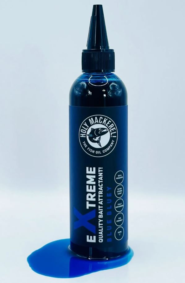 Holy Mackerel Fish Oil 120Ml Bottles | Syringe Kit - Bait Attractant