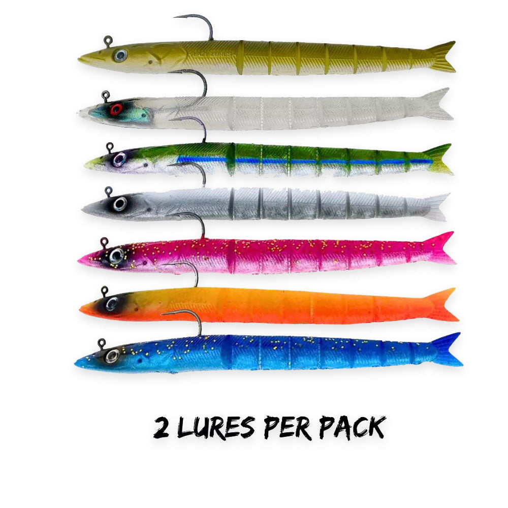 Lazy Lures Renaissance Eels Sea Lures - 14cm | 18g