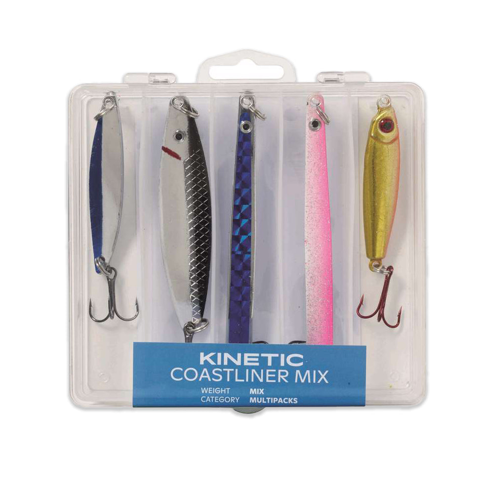 Kinetic Coastliner Sea Lure Mix 5pcs