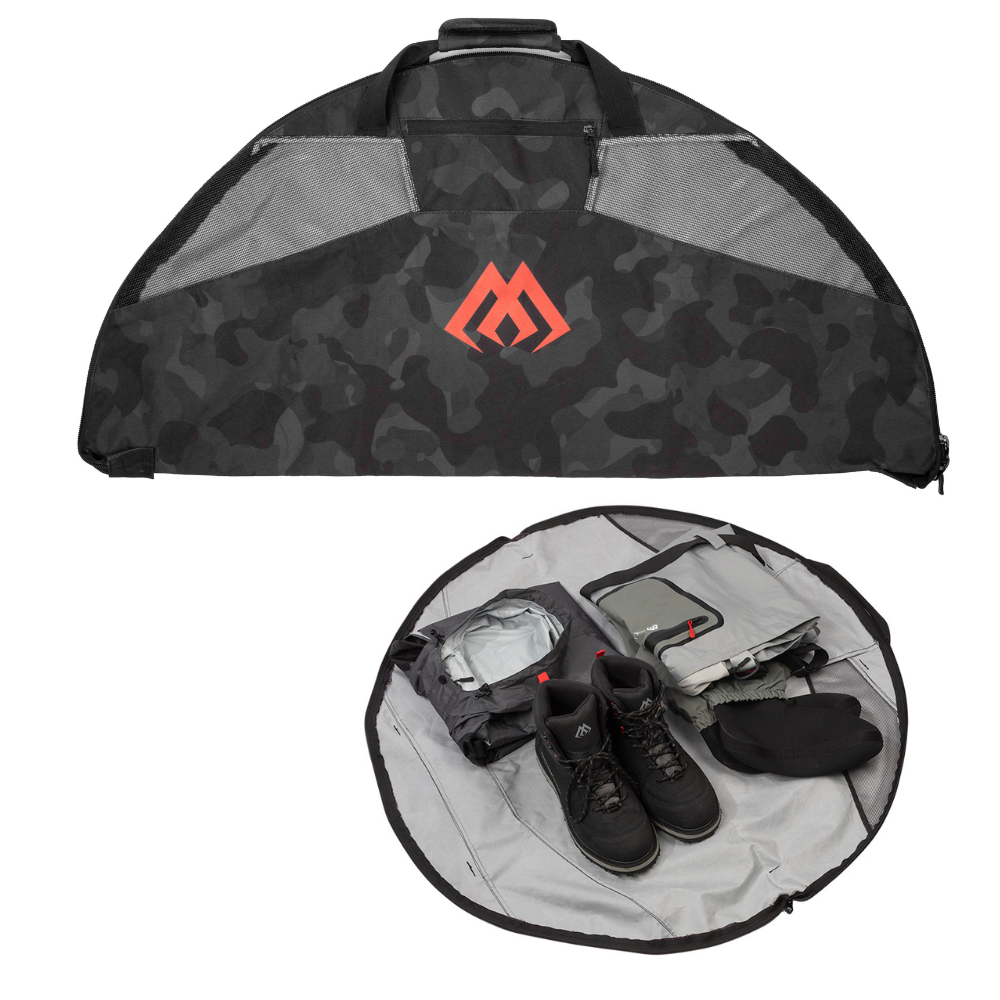 Mikado Taco Fishing Wader Bag - Easy Fold Wading Accessories Carry Bag