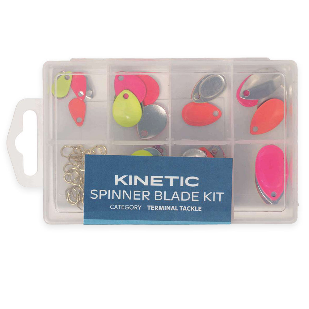 Kinetic Spinner Blade Kit 80pcs - 40 clips | 35 blades | 5 colours - Spinner Kit