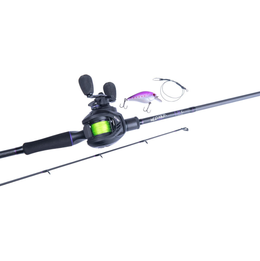 Wychwood Agitator LR-C RTF Baitcast Lure Rod Kit 7ft | 20-50g - Baitcast Combo