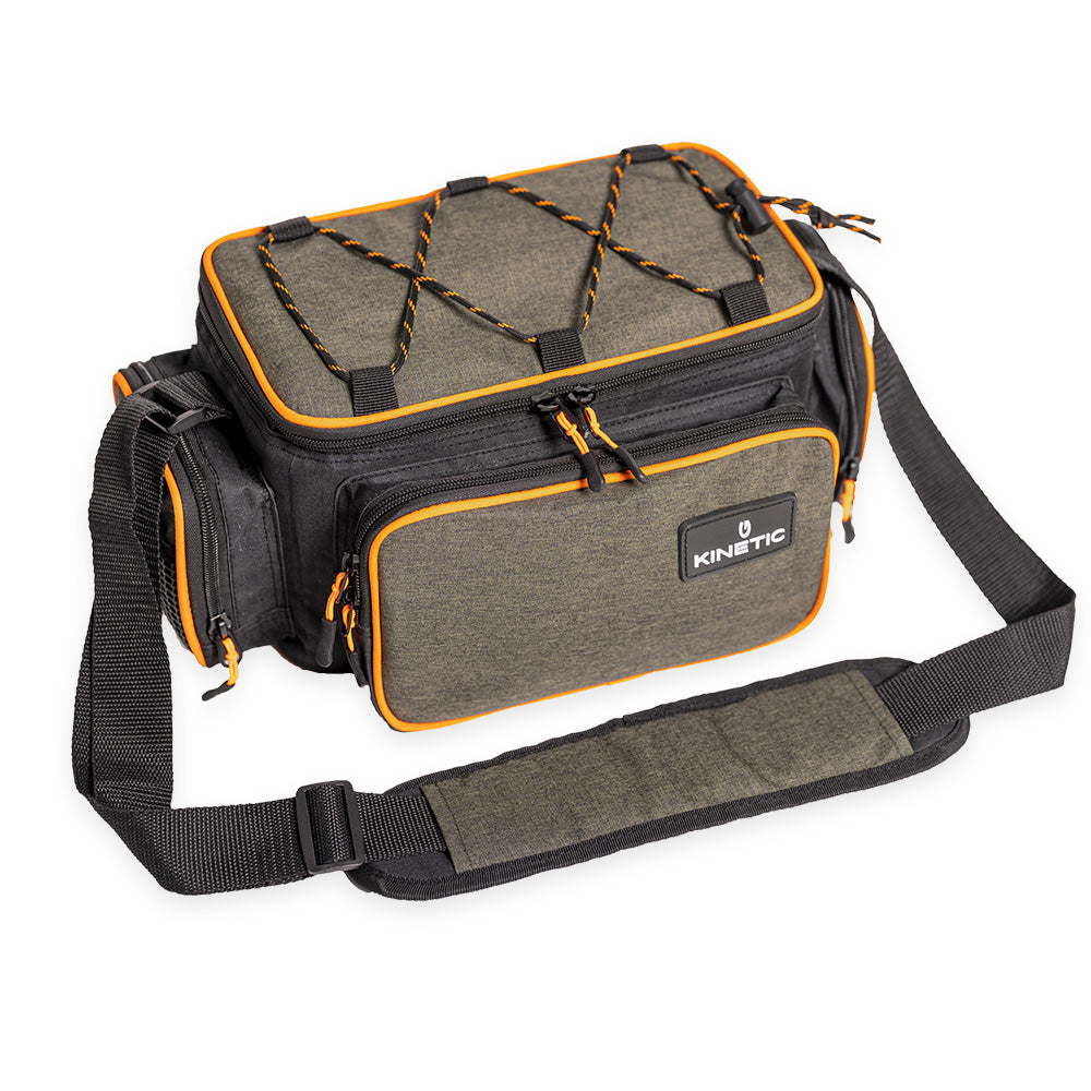 Kinetic Fishing Lure Bag With Tackle Box - Fishing Tackle Shoulder Bag