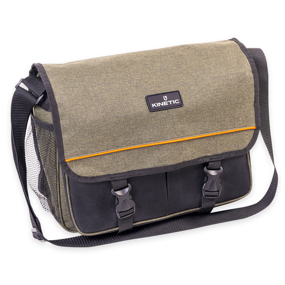 Kinetic Fishing Shoulder Bag With 3 Tackle Boxes - Shoulder/ Hip Fishing Bag