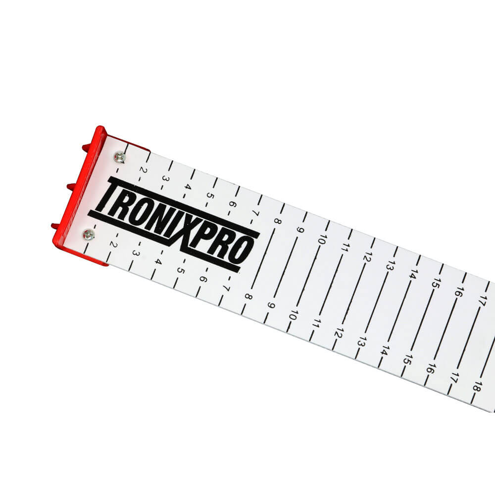 Tronixpro Fish Measure 100cm - Sea Fishing Rigid Plastic Measure Ruler