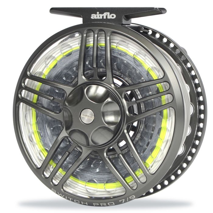 Airflo Switch Pro Fly Fishing Reel 7/9 + 5 Spools & Carry Case