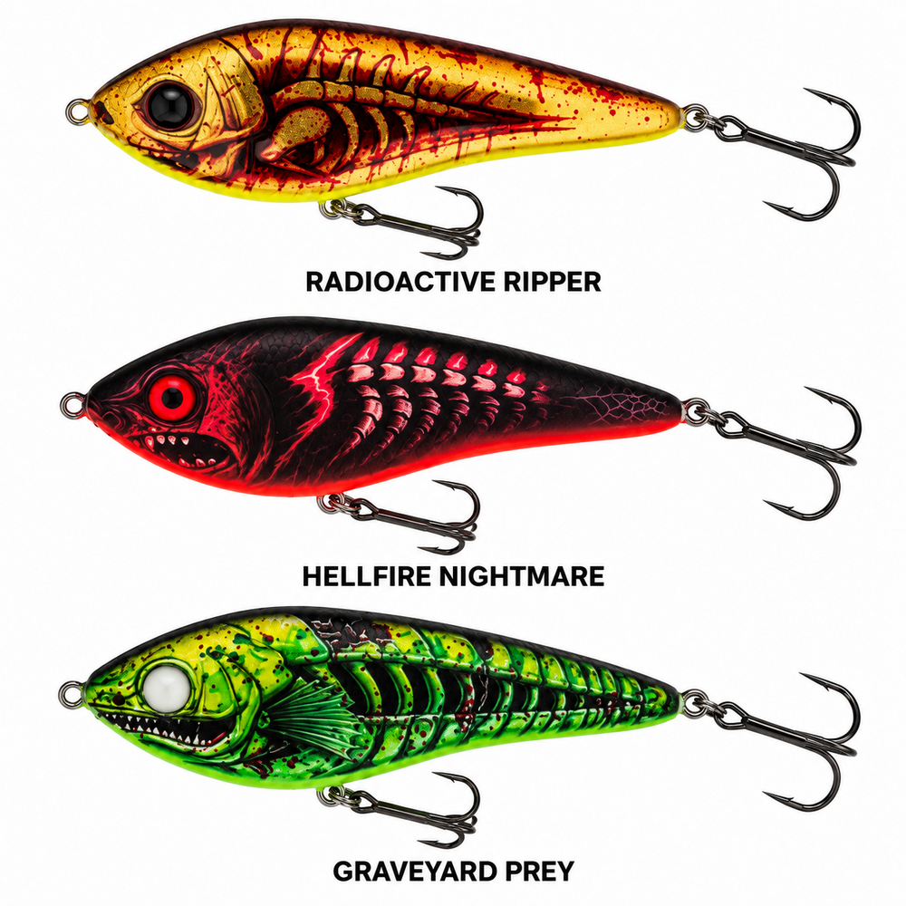 Westin Swim Glidebait Halloween Lure - 12cm | 53g | Suspending | New 2026