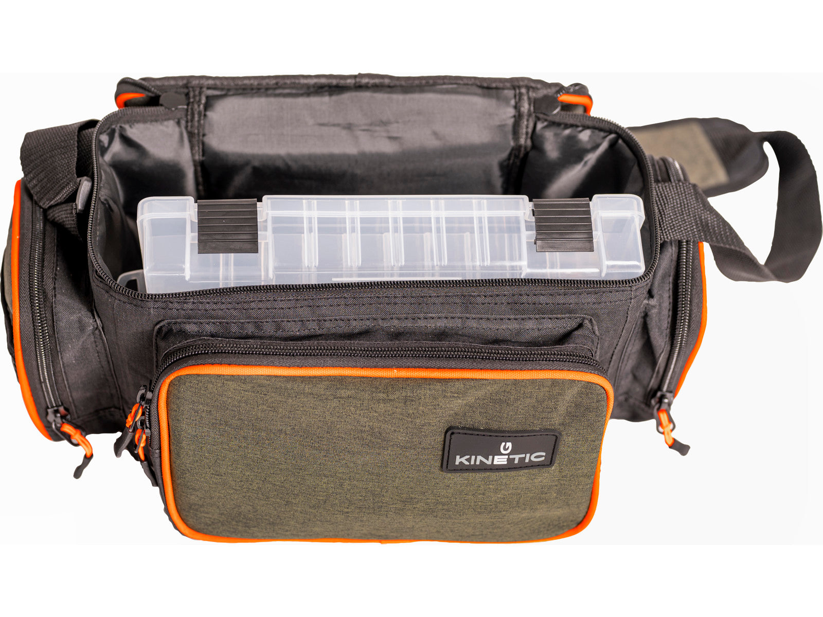 Kinetic Fishing Lure Bag With Tackle Box - Fishing Tackle Shoulder Bag