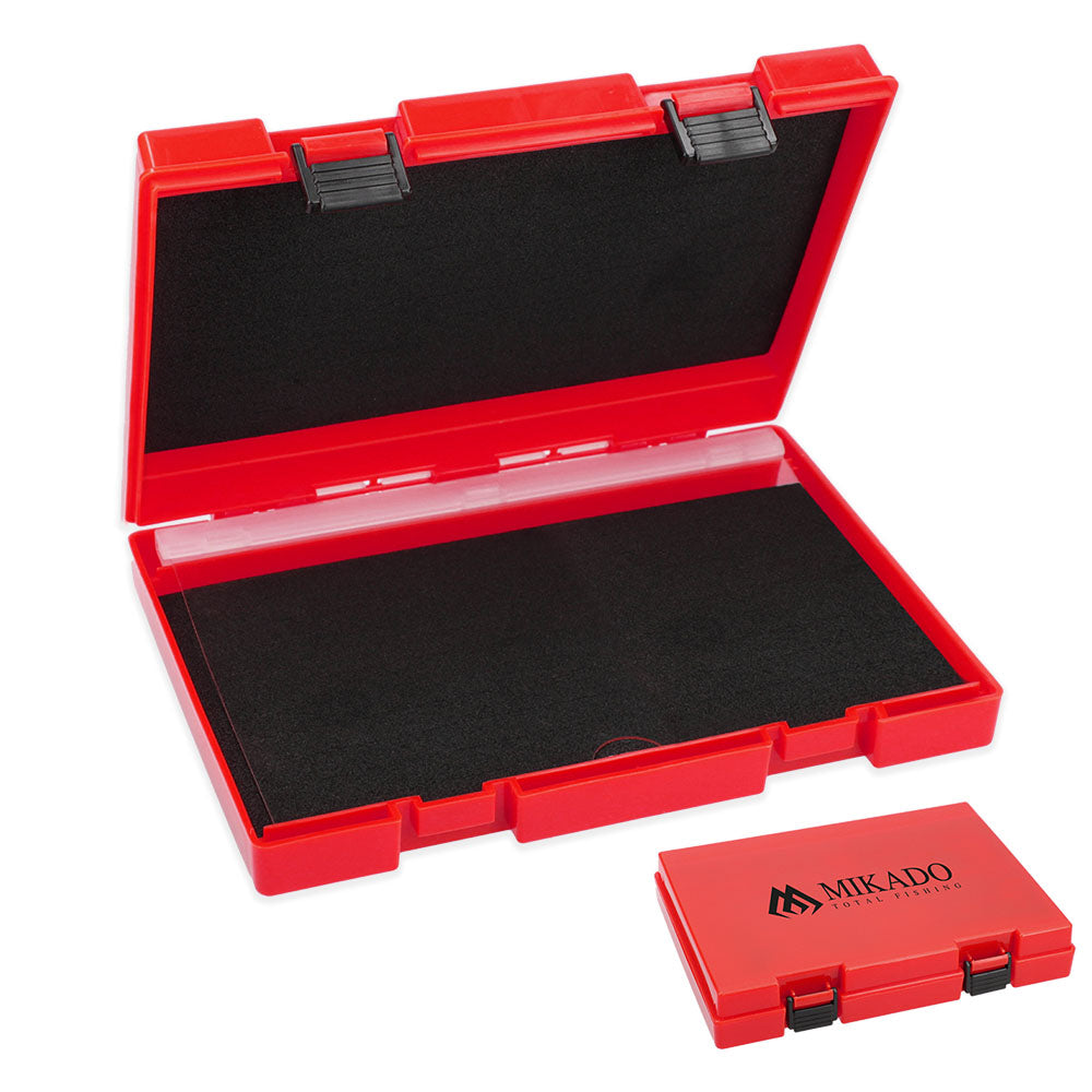 Mikado Spoon Fishing Tackle Foam Box - 20x14.4x3.4cm