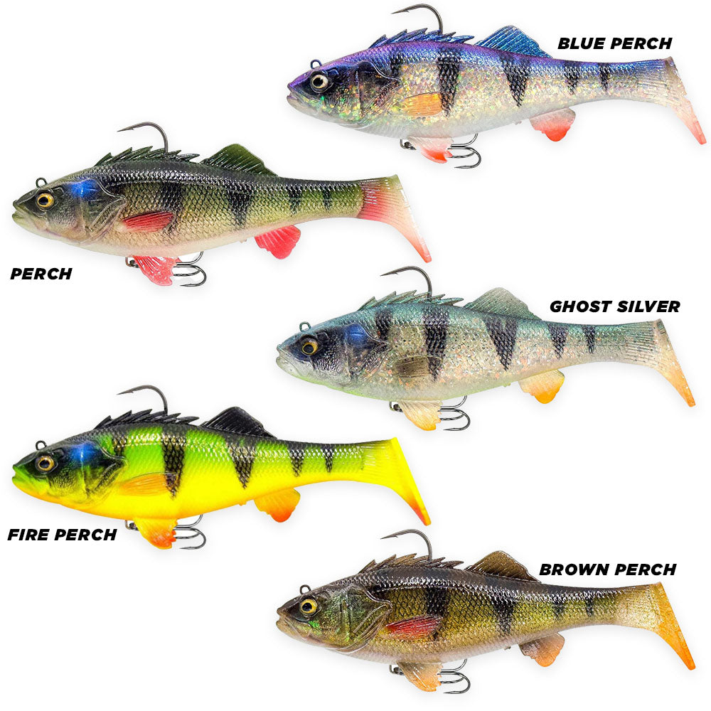 Savage Gear 4play Perch Savage Gear 3D Pop & Walk Frog Surface Lure -  14g/20g, For Pike, Bass, Perch Fishing Pike Lures
