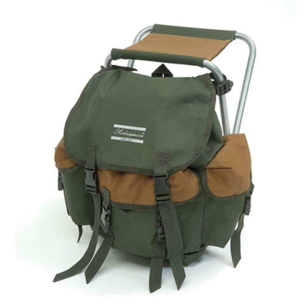 Shakespeare Folding Stool With Rucksack Bag