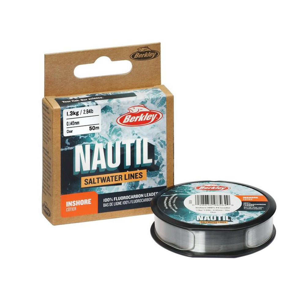 Berkley Nautil Flourocarbon Saltwater Fishing line - 50m