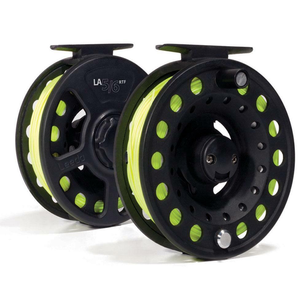 Leeda LA Fly Fishing Reel Preloaded With WF Floating Fly Line