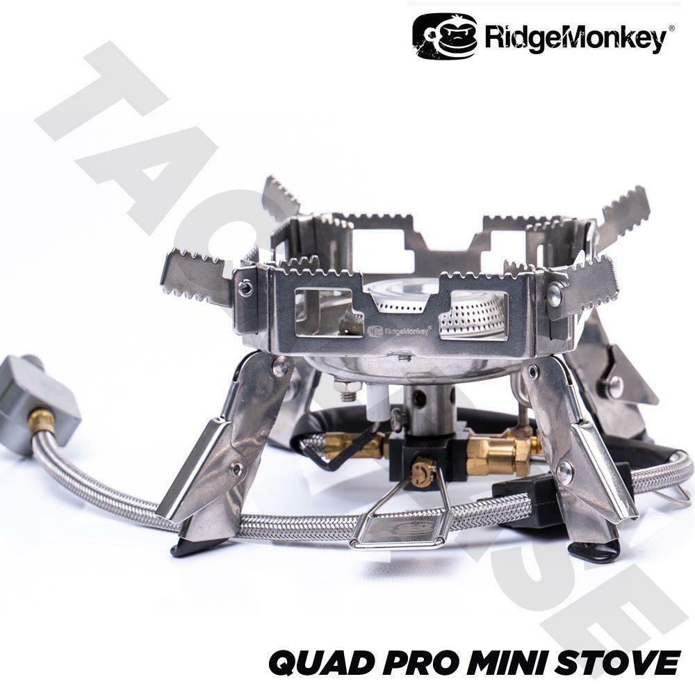 Ridgemonkey Quad Connect Pro Stove Mini Full Kit
