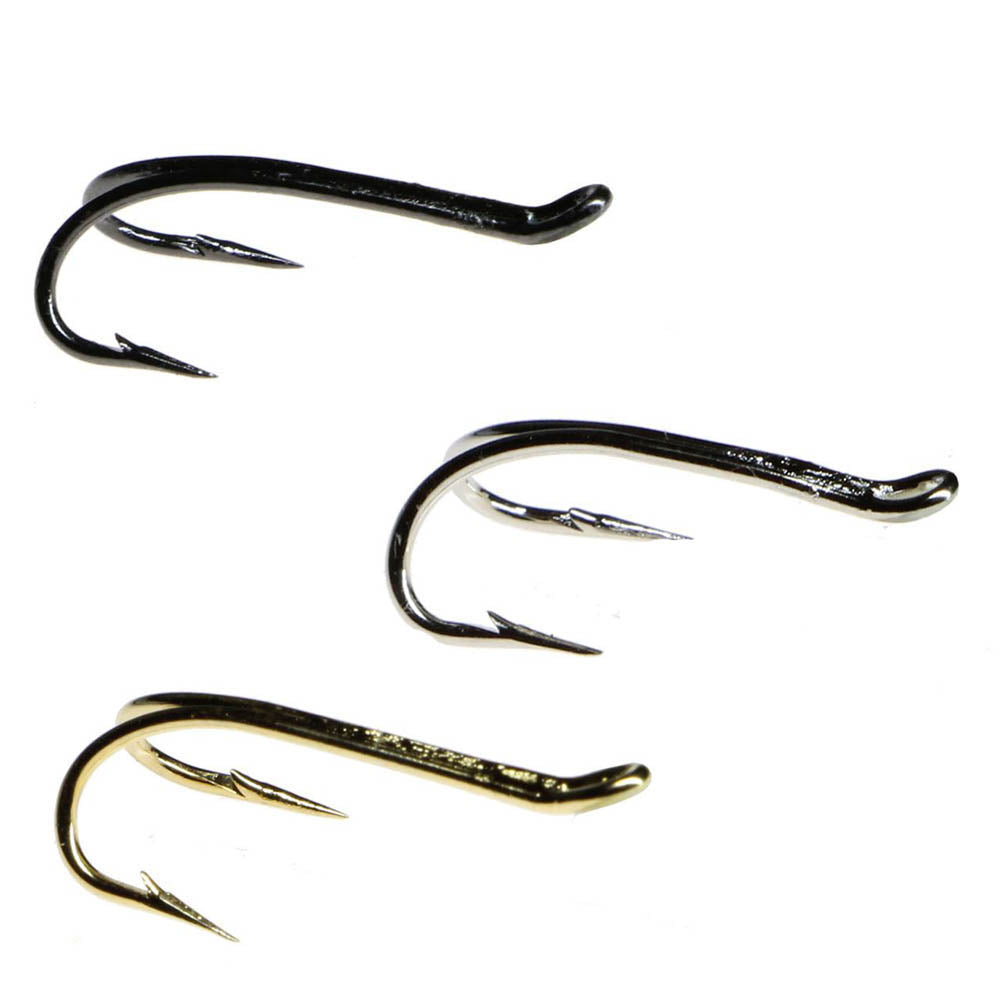 double hooks for fly fishing Fulling Mill Magni Fly Tying Double Hook 12/Pack