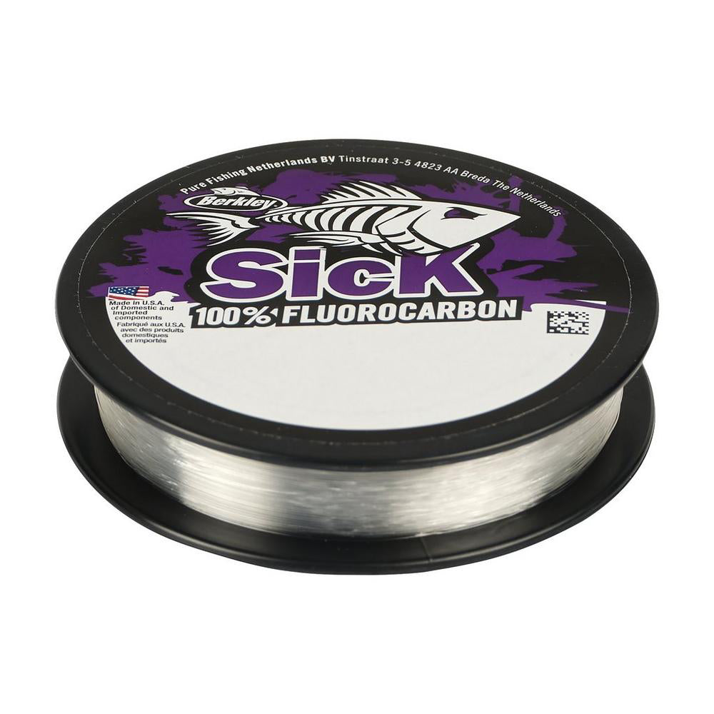 Berkley Sick Fluorocarbon Fishing Leader - Clear 50m